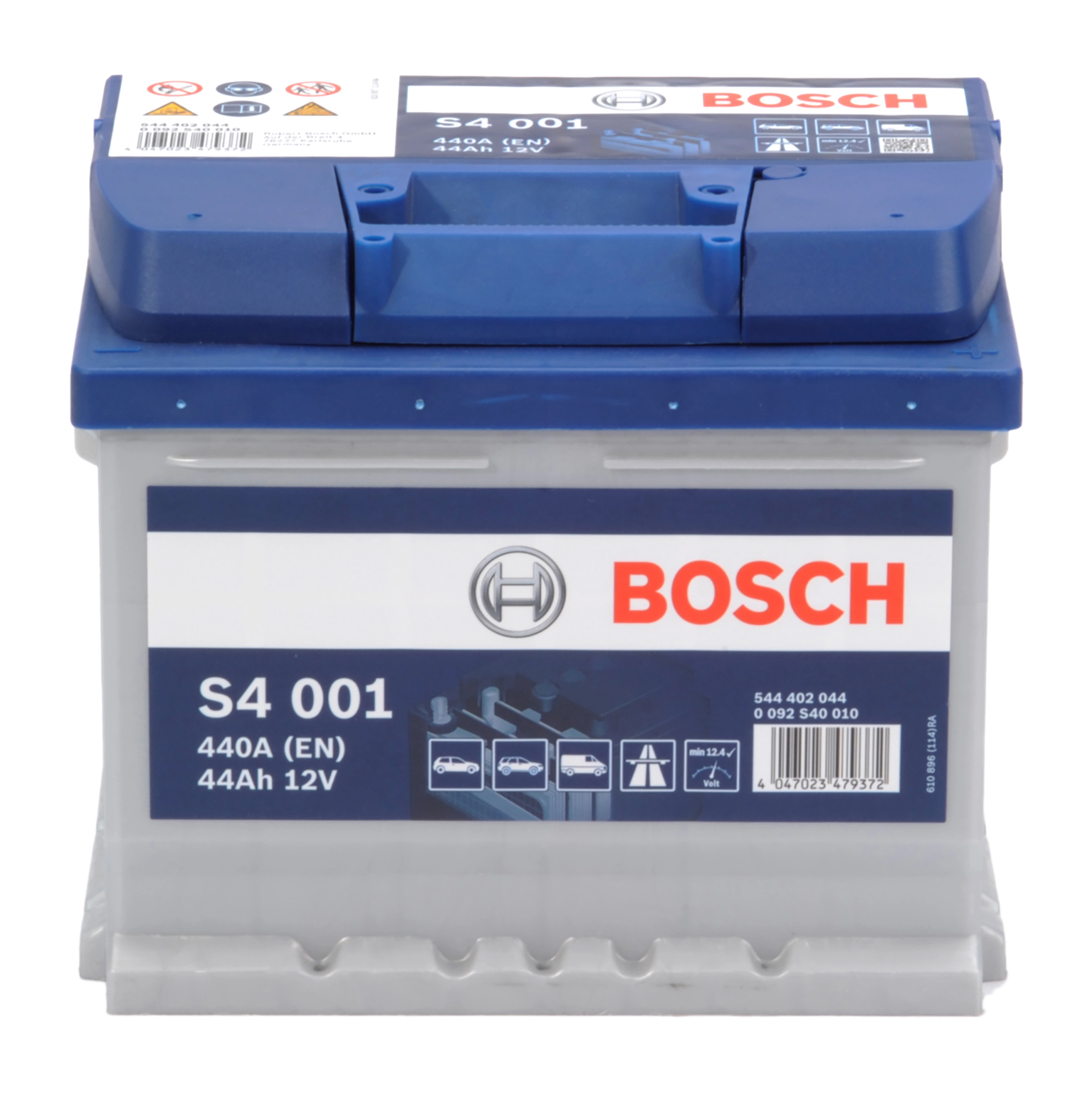 BOSCH S4 Batterie 0 092 S40 060 12V 60Ah 540A B13 Bleiakkumulator S4 006, 12V  60Ah 540A
